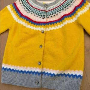Mini Boden Button-Up Cardigan girl 7-8